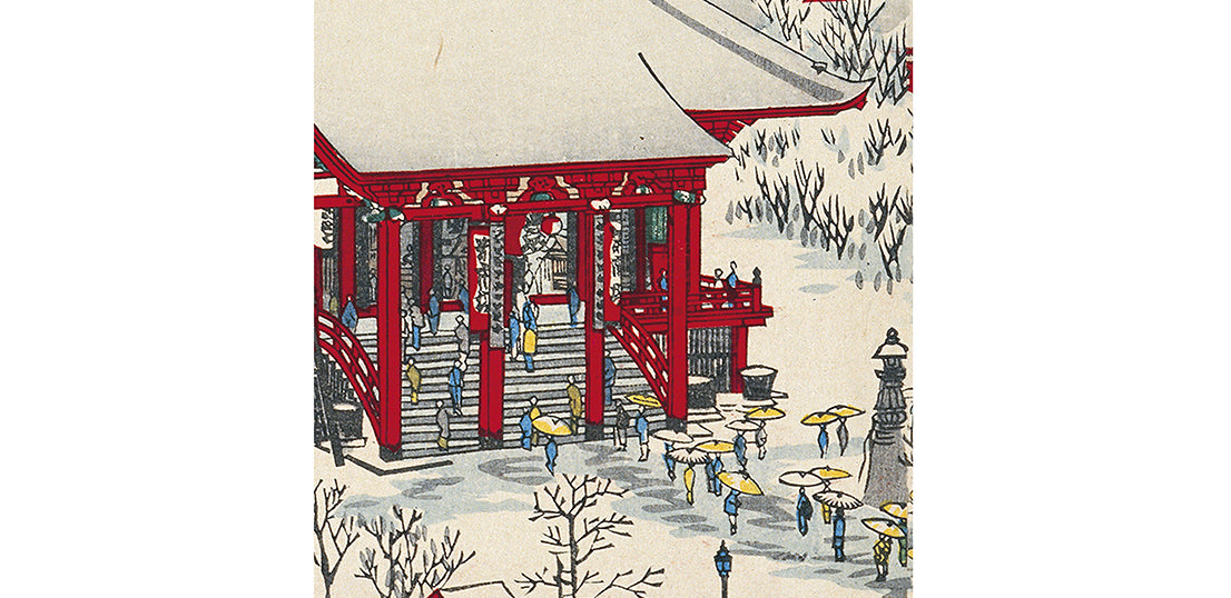 (限定50エディション)Cool Treasures Digital NFT #1  「雪月花之内 壹 浅草金竜山之図」井上探景 明治18年