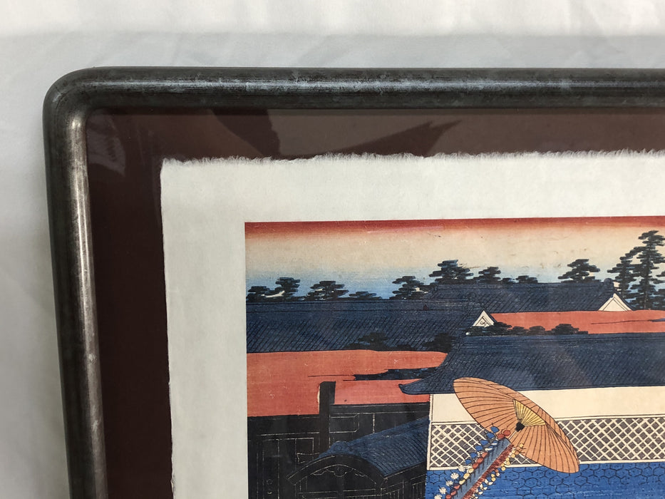 額-RAIKOU-3枚用<br>別売りの専用額縁(中の浮世絵は見本です)