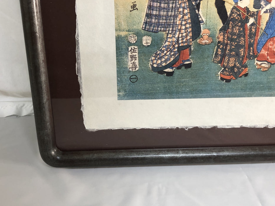 額-RAIKOU-3枚用<br>別売りの専用額縁(中の浮世絵は見本です)